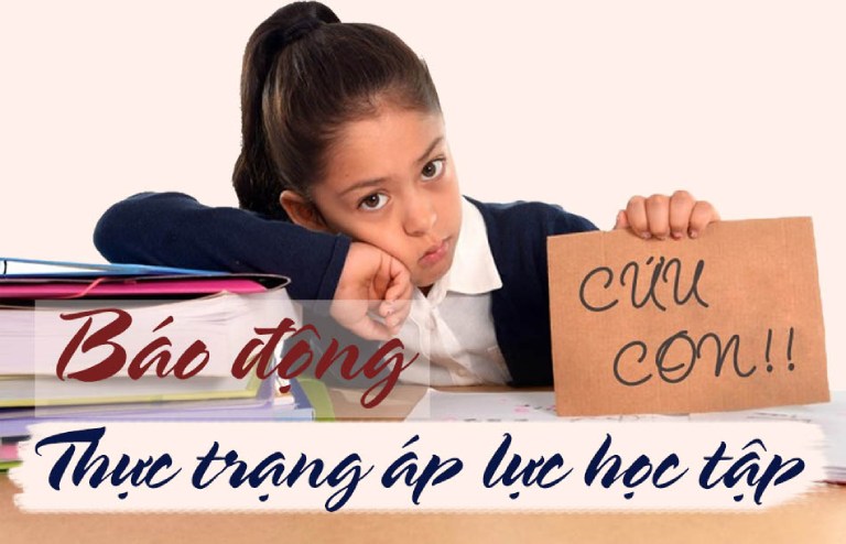 Làm sao để việc học của con không trở thành áp lực